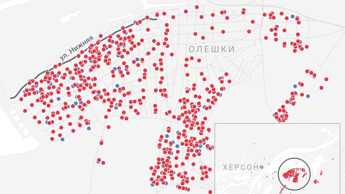 Волонтеры попросили российские власти впустить их в Олешки для эвакуации жителей