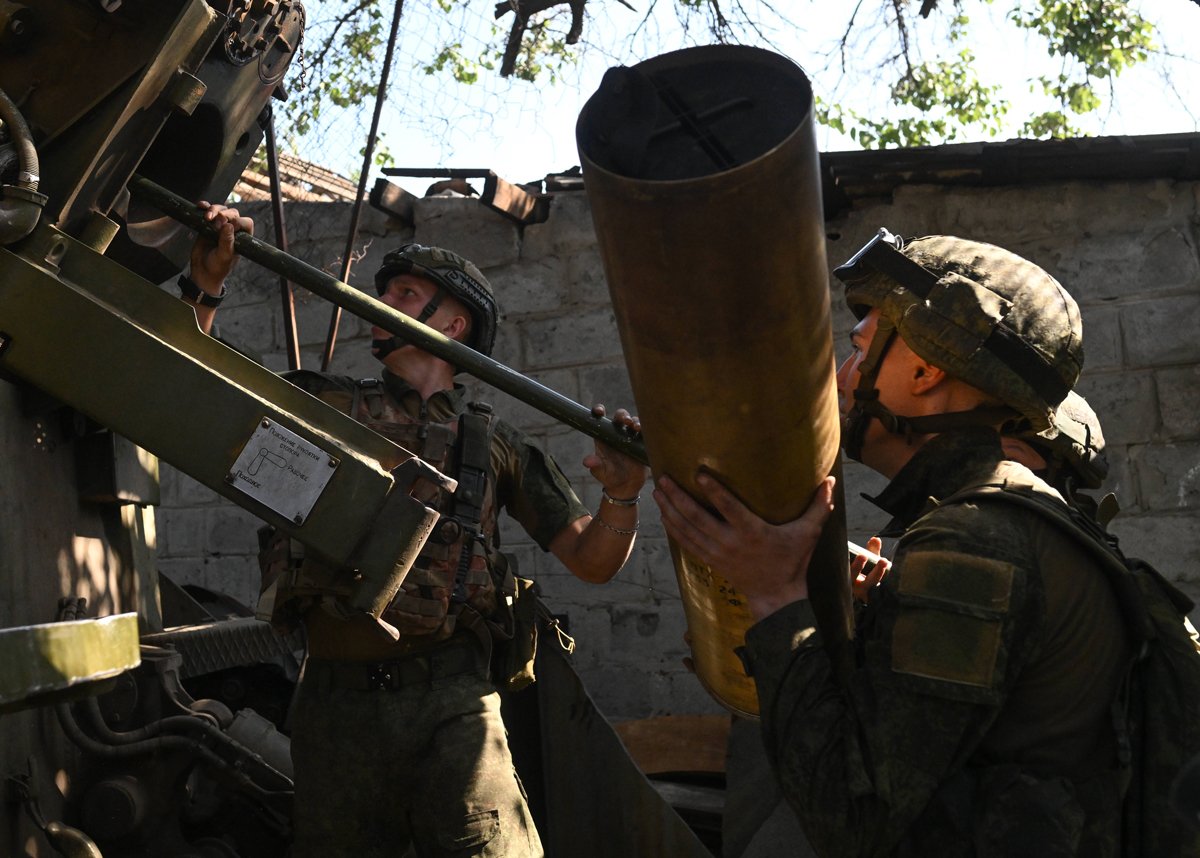 Российские военнослужащие в районе Авдеевки, Украина, 8 июля 2024 года. Фото: Станислав Красильников / Спутник / Imago Images / SNA / Scanpix / LETA