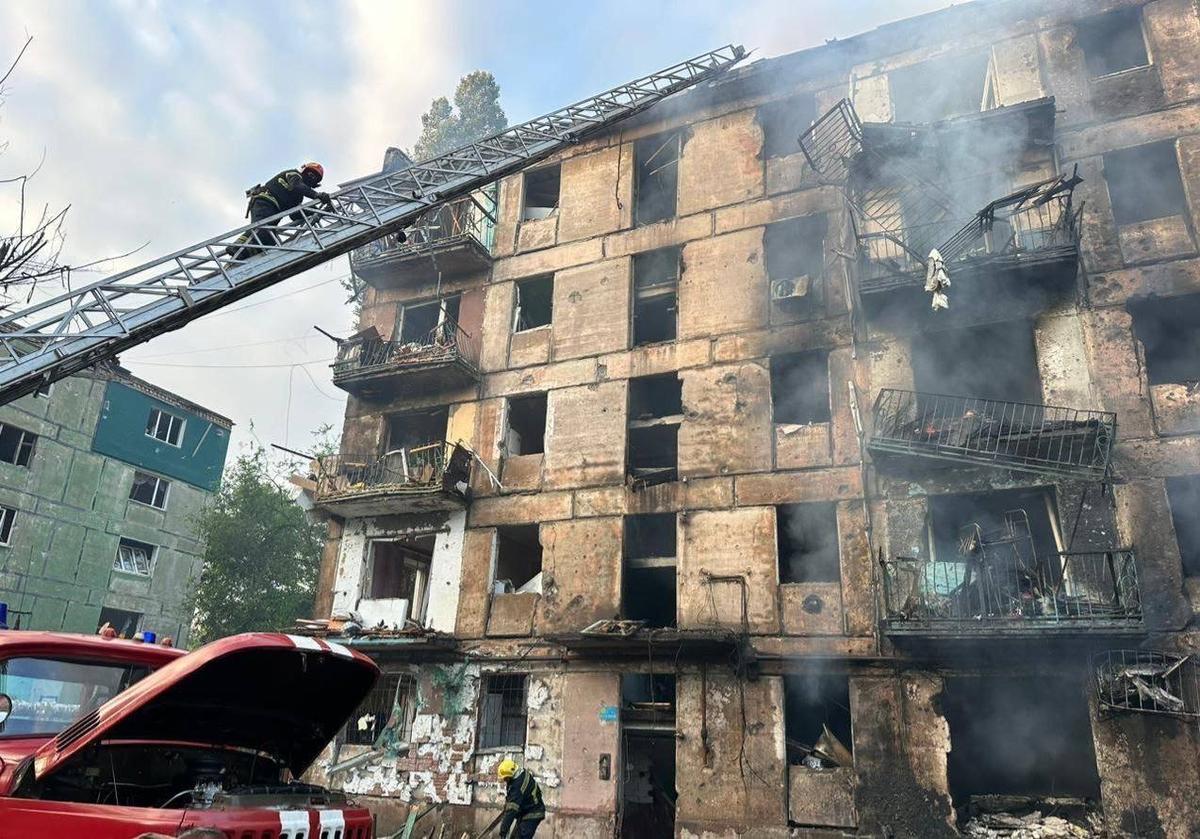 Разрушенный дом в Кривом Роге. Фото: глава Днепропетровской областной военной администрации Сергей Лысак / Telegram