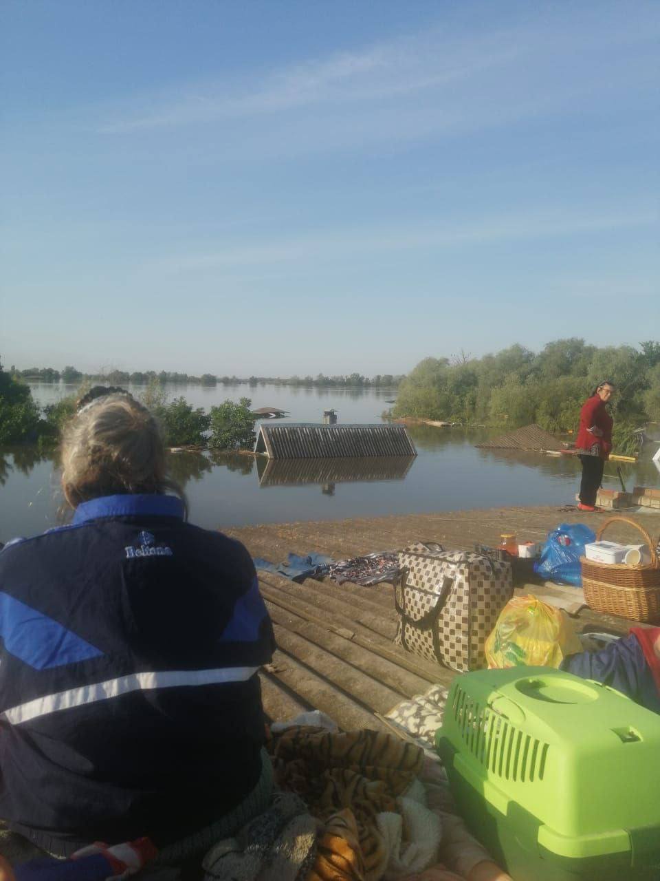 Жители города Олешки. Фото из соцсетей